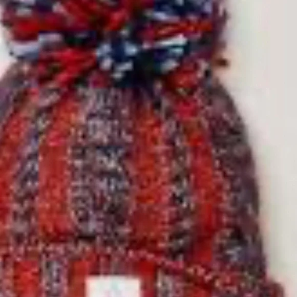 Gorgeous, Free People Pom Party Reflective Beanie❤️ - Picture 6 of 8